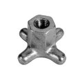 Te-Co Alum Hand Knob, 1/4"-20 Thru 43305